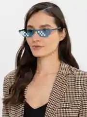 Алый солнцезащитные очки "Deal with it"