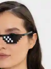 Угольный солнцезащитные очки "Deal with it"