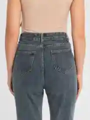 Синий джинсы женские