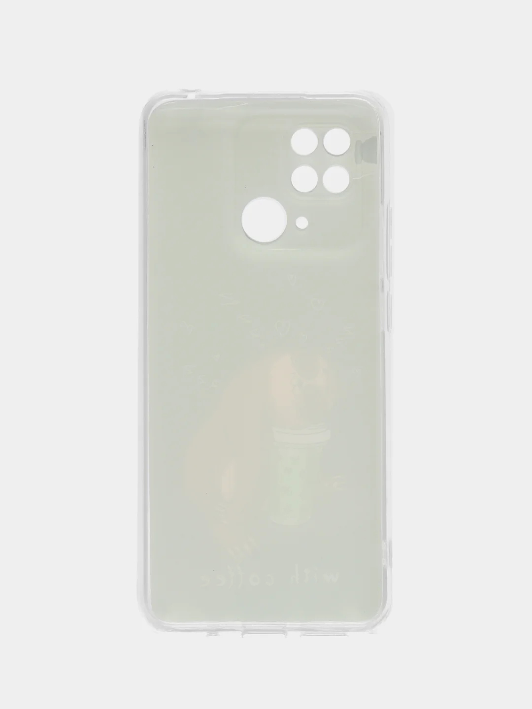 Шоколадный чехол для Xiaomi Redmi 10C, Poco C40 / Сяоми Редми 10С, Поко С40, силиконовый, с рисунком
