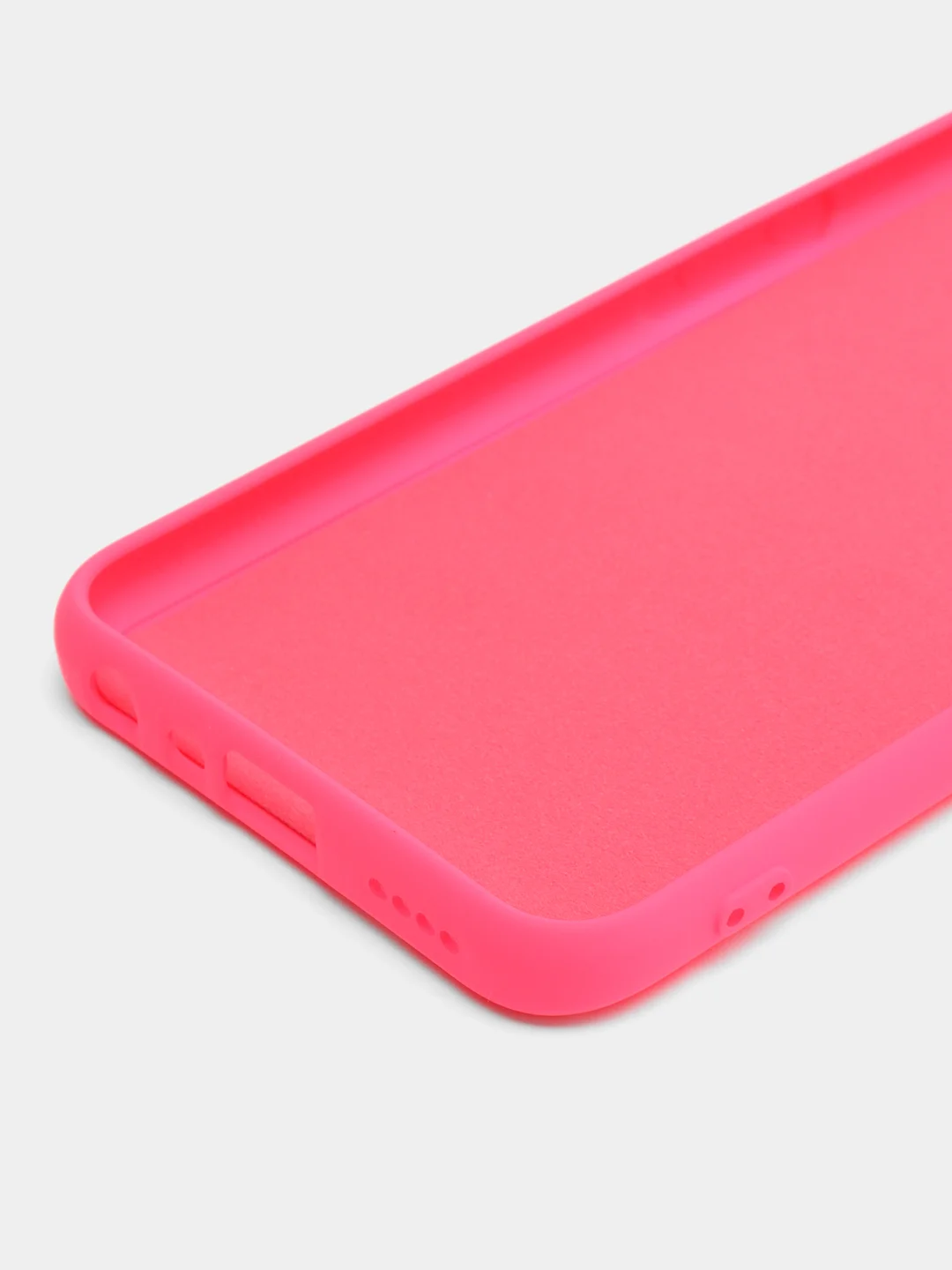 Тёмно-розовый чехол силиконовый для Realme 8i / Narzo 50 4G (Реалми 8Ай / Нарзо 50), Silicone Cover