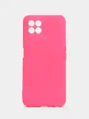 Тёмно-розовый чехол силиконовый для Realme 8i / Narzo 50 4G (Реалми 8Ай / Нарзо 50), Silicone Cover