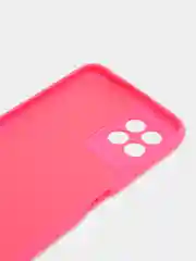 Тёмно-розовый чехол силиконовый для Realme 8i / Narzo 50 4G (Реалми 8Ай / Нарзо 50), Silicone Cover