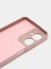 Бежевый меланж чехол силиконовый для Realme C33 / Реалми С33