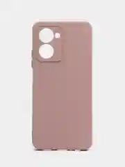 Бежевый меланж чехол силиконовый для Realme C33 / Реалми С33