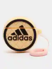 Бежевый чехол для кейса AirPods 2 Case, объемный, 3D, ударопрочный, силиконовый