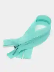 Бирюзовый молния потайная, 18 см, 5 штук
