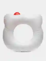 Прозрачный круг для плавания детский с блестками "Hello Kitty"