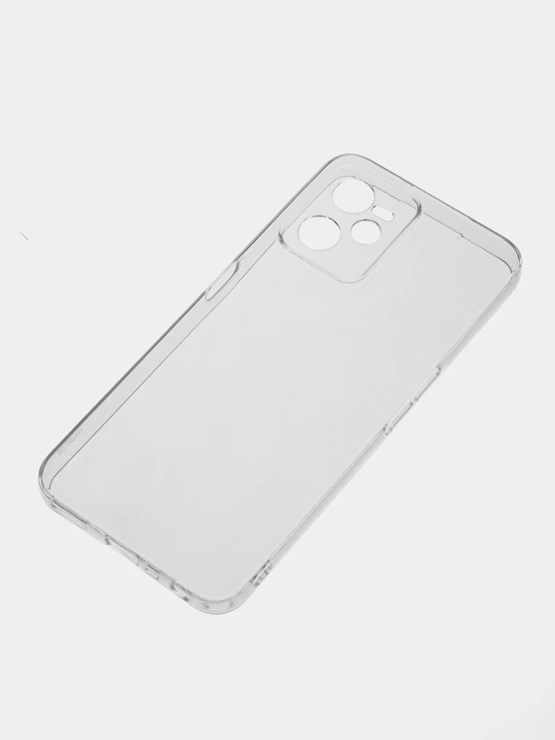 Прозрачный чехол на Realme C35, с защитой камеры