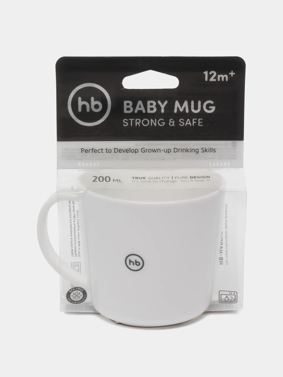 Белый кружка "Baby Mug" Happy Baby
