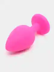 Розовый анальная пробка
