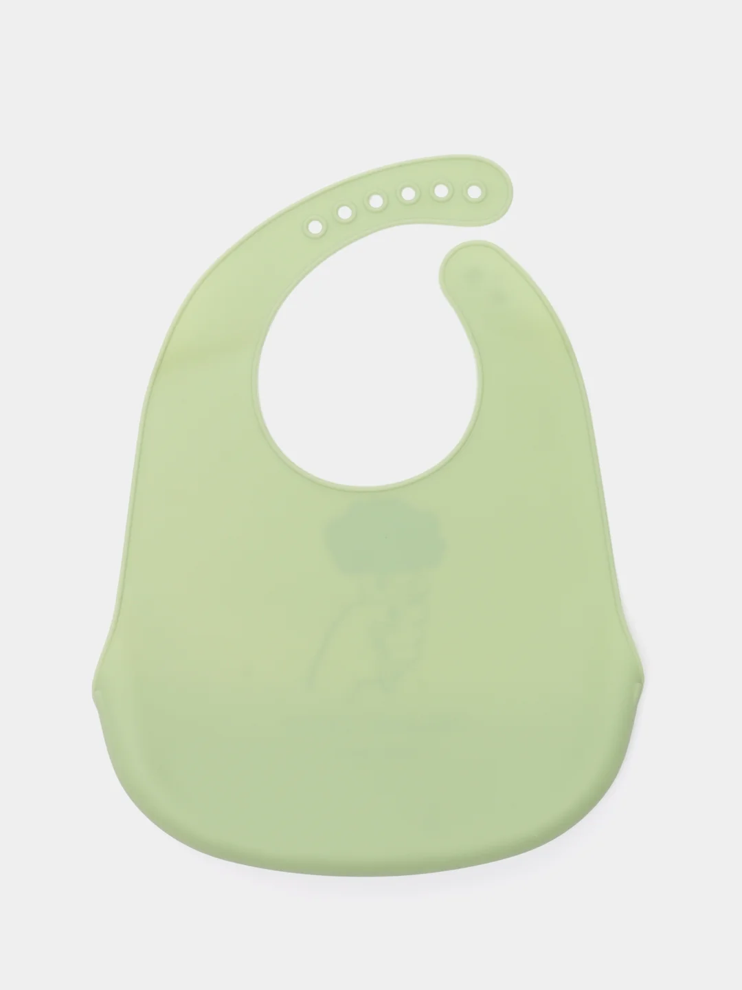 Оливковый нагрудник силиконовый "BIB POCKET" 16006 Happy Baby