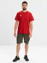 Красный футболка Core 18 Tee, мужская, из хлопка, красная