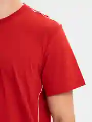 Красный футболка Core 18 Tee, мужская, из хлопка, красная