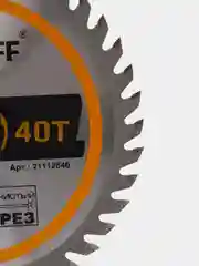 Пильный диск по дереву для УШМ 125х1,2/2х22,23/20/16х40Т GRAFF