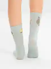 Оливковый носки унисекс