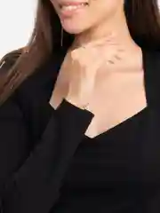 Кольцо со светящимся сердечком и стразой