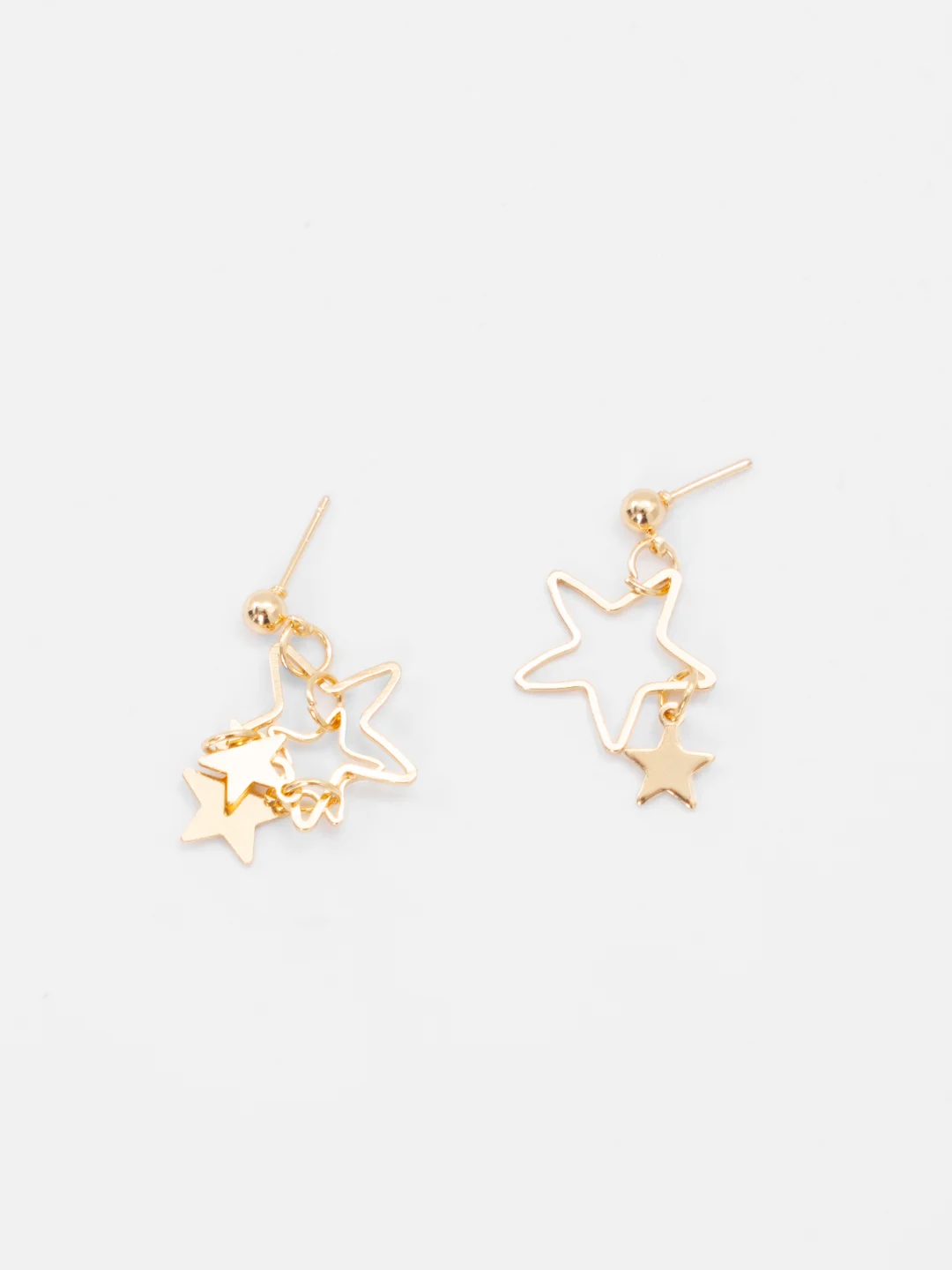 Серьги Звезды и море, Stars, висячие