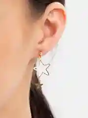 Серьги Звезды и море, Stars, висячие