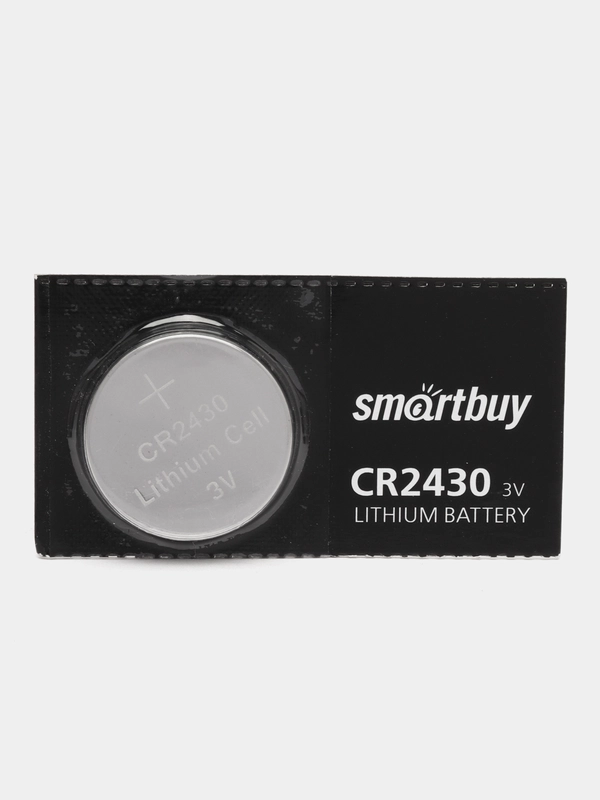Батарейка Smartbuy CR2430 литиевая 3V