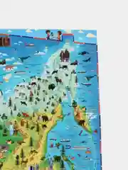 Карта России детская игровая настенная / на стену интерактивная, в тубусе, Юнландия 112374