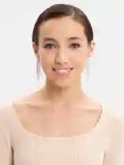 Черный длинные вечерние серьги, со стразами, Louise