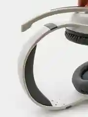 Белый наушники детские игровые, проводные, с микрофоном, полноразмерные