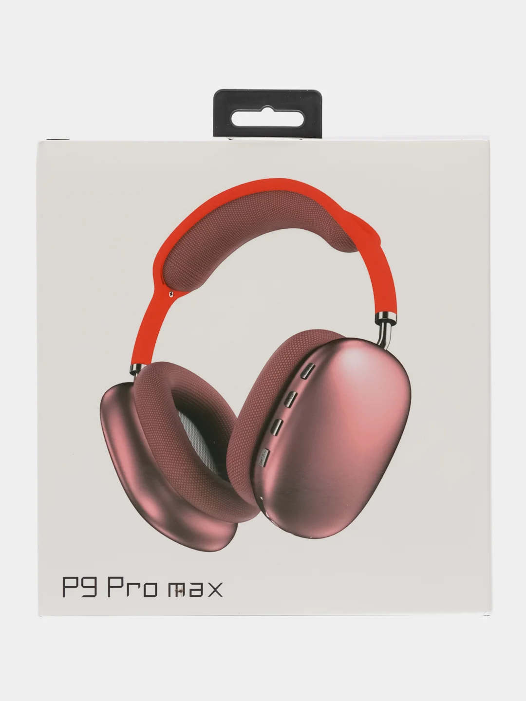 Красный наушники полноразмерные P9 Pro Max, беспроводные
