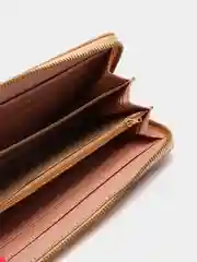 Светло-бежевый кошелек женский из экокожи, 8 цветов