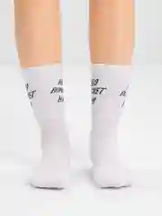 Носки с надписью "Небо поможет нам"