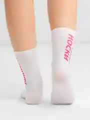 Красный женские носки "Маме"