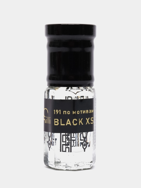 Духи по мотивам Black XS For Men, масляные, 3 мл