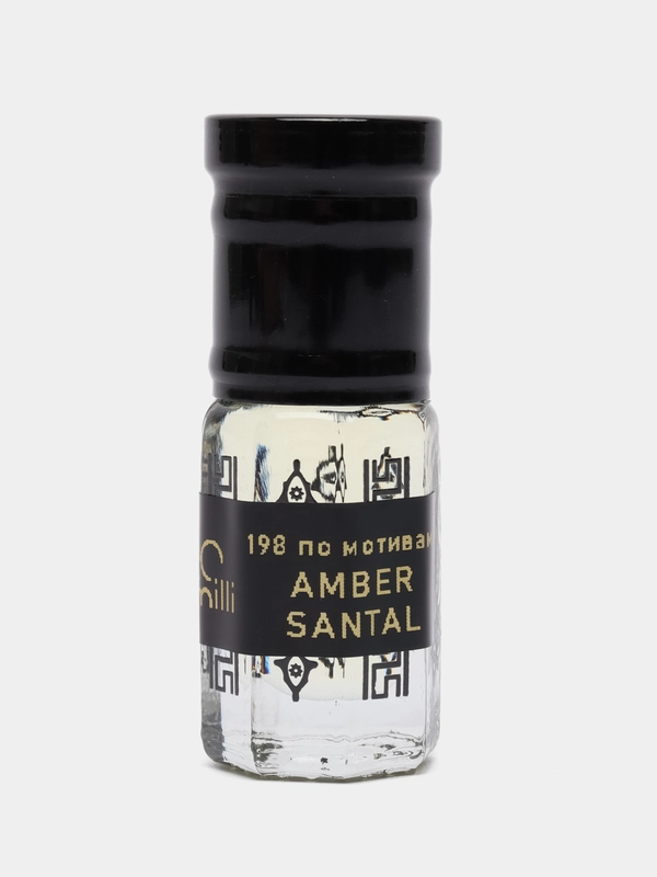 Духи по мотивам Amber Santal, масляные, 3 мл