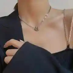 Цепочка чокер с замком тогл