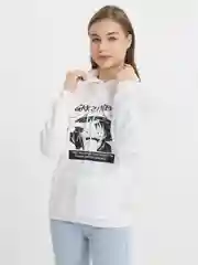Бежевый худи по аниме "One Pice"