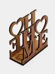 Салфетница деревянная "Home Беж"
