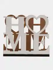 Салфетница деревянная "Home White"