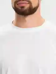 Белый хлопковый лонгслив оверсайз
