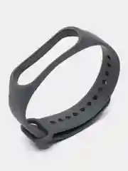 Тёмно-серый ремешок для фитнес-браслета для Xiaomi Mi Band 3 / Mi Band 4 / Mi Band 5 / Mi Band 6
