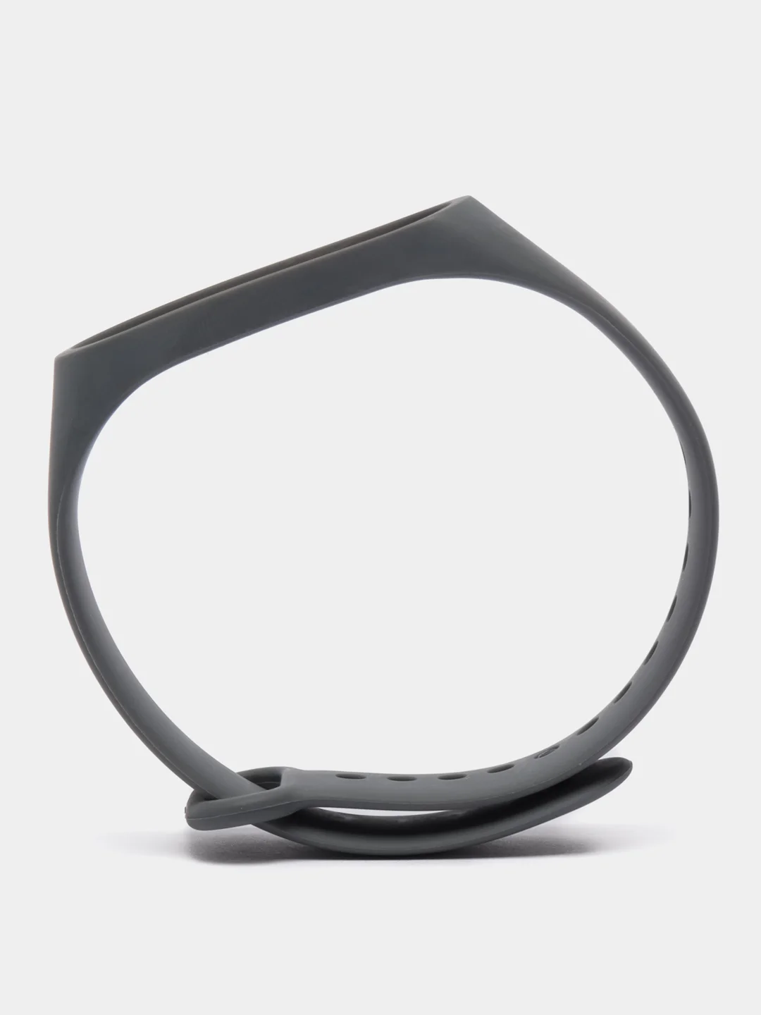 Тёмно-серый ремешок для фитнес-браслета для Xiaomi Mi Band 3 / Mi Band 4 / Mi Band 5 / Mi Band 6