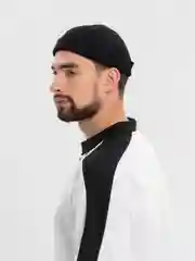 Черный кепка без козырька, бейсболка, докер, бини