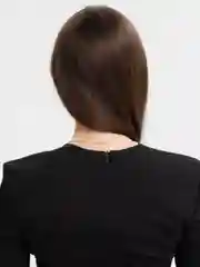 Серебряный плетеная цепочка со стразой