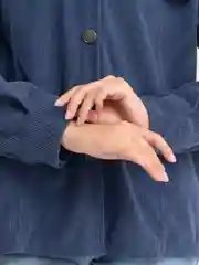 Синий рубашка женская в клетку вельветовая