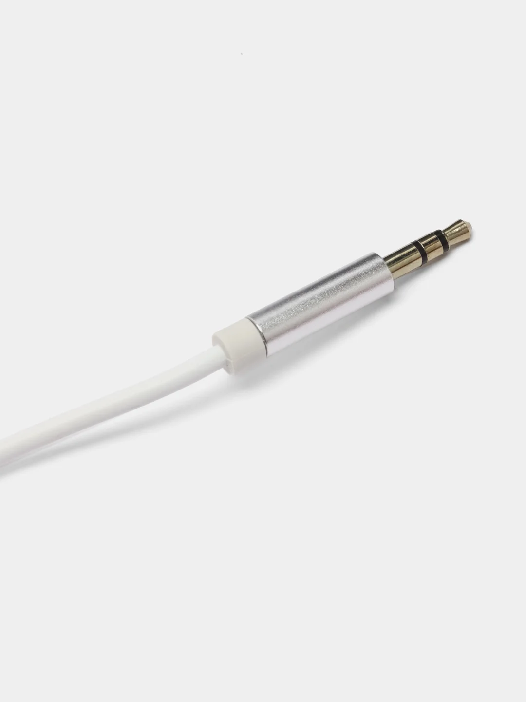 Белый кабель AUX - Lightning для iPhone 1 м, Высокое Качество Звука, Совместимость с Apple
