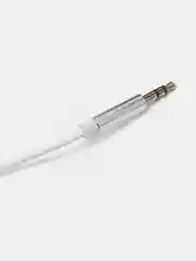 Белый кабель AUX - Lightning для iPhone 1 м, Высокое Качество Звука, Совместимость с Apple