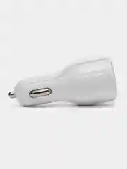 Белый автомобильное зарядное устройство Type-C 20W и USB 3.1 A для прикуривателя, АЗУ