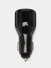 Черный автомобильное зарядное устройство Type-C 20W и USB 3.1 A для прикуривателя, АЗУ
