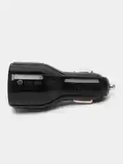 Черный автомобильное зарядное устройство Type-C 20W и USB 3.1 A для прикуривателя, АЗУ