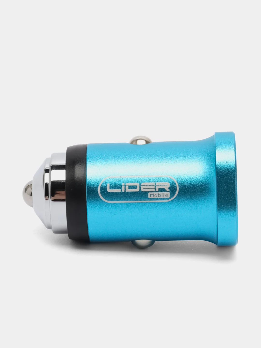 Синий автомобильное зарядное устройство USB 3.0A, быстрая зарядка, компактное АЗУ, Черный/Синий