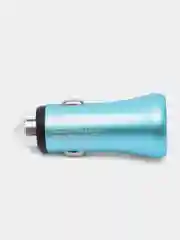 Синий автомобильное зарядное устройство 2 USB, быстрая зарядка 1А/3.1А, АЗУ для прикуривателя